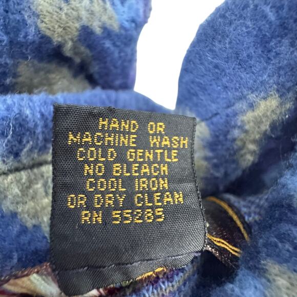 Express French Country Vintage Oversized Soft Fleece Pullover Women's Size L - Picture 5 of 6